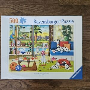 Ravensburger 500 Piece Puzzle with Dogs